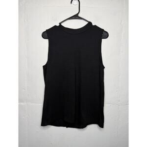 Rag and Bone Jeans Sleeveless Split Back Size Large Sweater Top Blouse